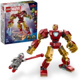 LEGO&reg; Marvel - Robotul Iron Man vs. Ultron 76307, 101 piese