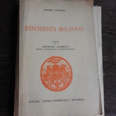 DESCRIEREA MOLDOVEI - DIMITRIE CANTEMIR