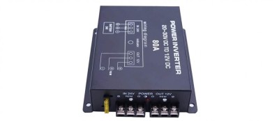Convertor 24v in 12v 80 Amperi cu 2 Ventilatoare pentru Camioane, Auto, Tir, Utilaje, coborator de tensiune foto