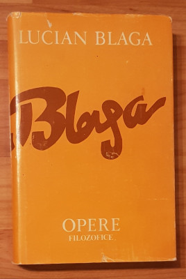 Opere de Lucian Blaga (Vol. 9). Filozofice: Trilogia culturii foto