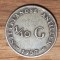 Antilele Olandeze - moneda de argint - 1/10 gulden 1957 - an rar greu de gasit