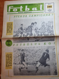 Ziarul fotbal 9 mai 1968-articol echipa dinamo bucuresti