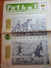 ziarul fotbal 9 mai 1968-articol echipa dinamo bucuresti