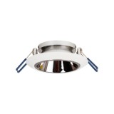 Rama spot Draco GU10 87X85mm, alb refl planitnum, Metsan
