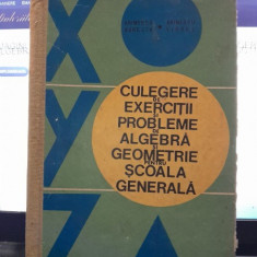 Arimescu Aurelia, Arimescu Viorel - Culegere de Exercitii si Probleme de Algebra si Geometrie pentru Scoala Generala