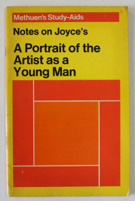 NOTES ON JAMES JOYCE &amp;#039;S A PORTRAIT OF THE ARTIST AS A YOUNG MAN , 1971 foto
