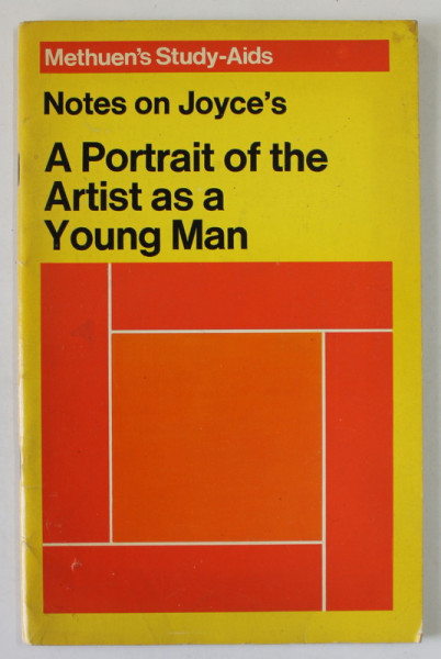 NOTES ON JAMES JOYCE &#039;S A PORTRAIT OF THE ARTIST AS A YOUNG MAN , 1971