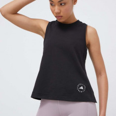 adidas by Stella McCartney top femei, culoarea negru IB6857