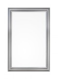 Cumpara ieftin Oglinda decorativa perete cu rama argintie Sanzio 60 cm x 3 cm x 90 h