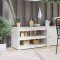 vidaXL Dulap de bucătărie Alb 106 x 55 x 64 cm Lemn masiv de pin 868154