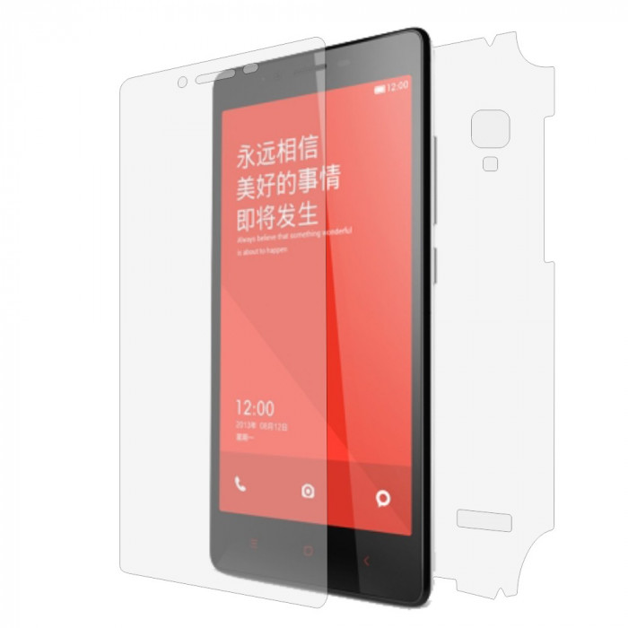 Folie de protectie Clasic Smart Protection Xiaomi Redmi Note Dual