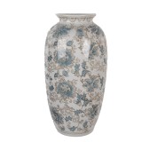 Cumpara ieftin Vaza flori ceramica multicolora 19x10x38 cm