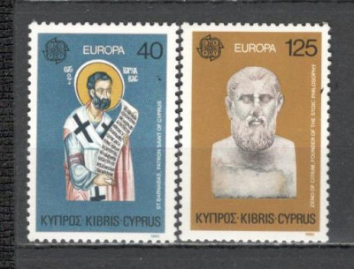 Cipru.1980 EUROPA-Personalitati SE.501 foto