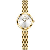 Cumpara ieftin Ceas de dama Olevs CS1559, otel inoxidabil, auriu, cadran alb