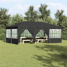 vidaXL Cort pentru Petreceri Antracit și Alb 600 x 400 x 266 cm 42003435