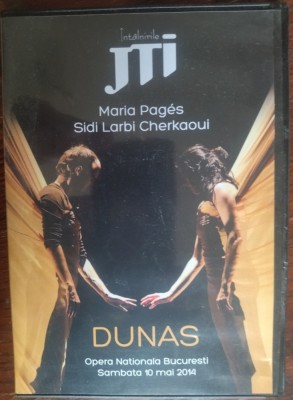 DVD DANS CONTEMPORAN: DUNAS, DE SIDI LARBI CHERKAOUI &amp;amp; MARIA PAGES (ART PRODUCTION / JTI 2014) foto