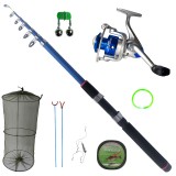 Cumpara ieftin Set lanseta telescopica Fishing 2.7 m, mulineta AK 3000 si accesorii, Cool Angel