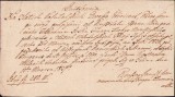 HST A352 Chitanță olografă 1837 limba slovacă