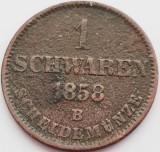 2455 Germania Oldenburg 1 schwaren 1858 Nicolaus Friedrich Peter km 190, Europa