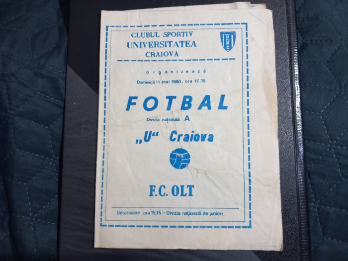 program U Craiova - FC Olt