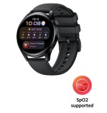 Ceas smartwatch Huawei Watch 3, 46mm, Active, Black, Resigilat, Grad B