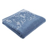 Prosop baie Caressa 22N-103, bumbac, albastru, 70 x 140 cm, 600 g/mp