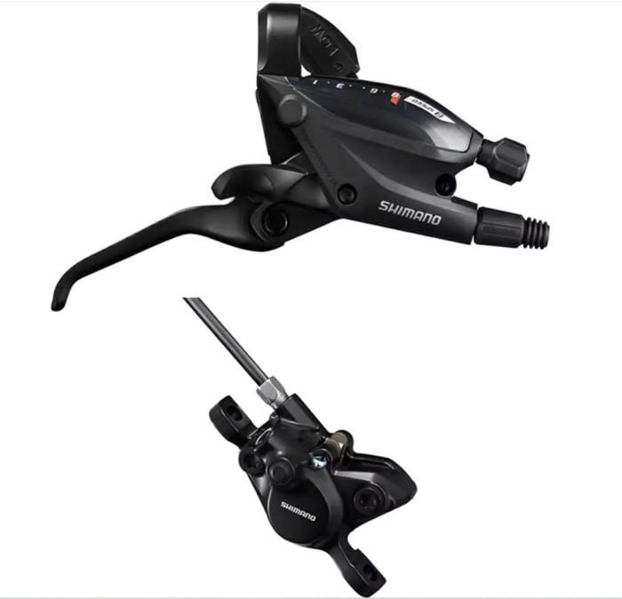 Set pompa frana, etrier si schimbator, Shimano Acera ST-EF505 / BR-MT200, SM-MA-... Cod:AEF5052K8RURX160