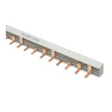 Pieptene, busbar trifazat 1m, 4P, 63A pentru alimentare sigurante automate