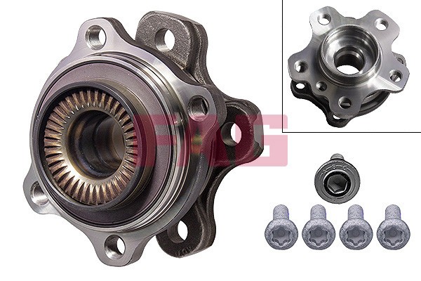 FAG 713 6496 80 Set rulment roata