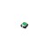 Buton switch tactil LED verde, fără reținere, 12V