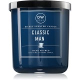 DW Home Signature Classic Man lum&acirc;nare parfumată 262 g