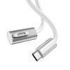 Cablu de &icirc;ncărcare PD 100W 5A Tip-C Tata la conector magnetic Magsafe 2 Macbook Pro Macbook Air TKDI88I10-T