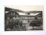 Rară! Vatra Dornei:Hotelul Balnear nr.2,carte poștala foto Papetaria S.Landau 1938,circulată 1939