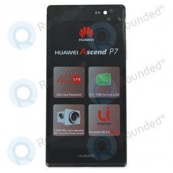 Huawei Ascend P7 (P7-L10) Unitate de afișare completă neagră 02359388 foto