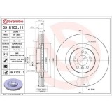 Set disc frana Mercedes Gl-Class (X164) 09.06-12.12, Clasa M (W164) 02.05-12.12, R-Class (W251 V251) 08.05-10.17, Fata, 350X32mm, ventilat, BREMBO
