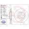 Set disc frana Mercedes Gl-Class (X164) 09.06-12.12, Clasa M (W164) 02.05-12.12, R-Class (W251 V251) 08.05-10.17, Fata, 350X32mm, ventilat, BREMBO