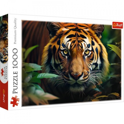 PUZZLE TREFL 1000 TIGRU SALBATIC foto