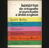 Cumpara ieftin &Icirc;NDREPTAR DE ORTOGRAFIE ȘI PUNCTUAȚIE, LIMBA ENGLEZĂ - EDITH ILOVICI - MANUAL