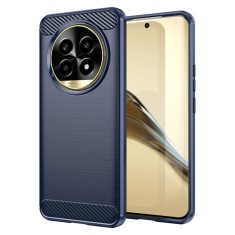 Husa carbon pentru realme 13 pro / 13 pro+, tech protects anti-soc, blue foto