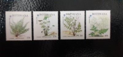 Botswana-Craciun 1992,flora,flori-serie completa nestampilate-MNH (W1) foto