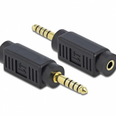 Adaptor stereo jack 4.4mm 5 pini la jack stereo 3.5 mm 3 pini T-M, Delock 65994