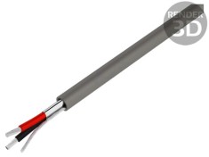 Cablu Alpha Wire C&amp;C 3x22AWG ecranat folie Al-PET PVC