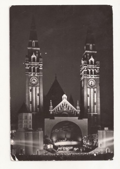 HU1 - Carte Postala - UNGARIA - Szeged, Szabadteri Jatekok, circulata 1964