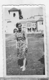 bnk foto Viorica Lizica la Manastirea Horezu - anii `30-`40