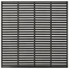 Gard tip oblon, gri inchis, 180x180 cm, WPC