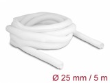Plasa pentru organizarea cablurilor cu auto-inchidere 5 m x 25 mm Alb, Delock 20811