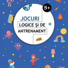 Jocuri logice și de antrenament (5 ani +) - Paperback brosat - Ballon Media - Paralela 45 educațional