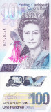 Bancnota Caraibe 100 Dolari (2019) - P60 UNC ( polimer )