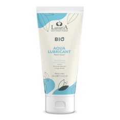 Lubrifianti bio vegan - Luxuria BIO Lubrifiant Aqua 100 ml Pe Baza de Apa Formula Naturala Rezista Foarte Mult