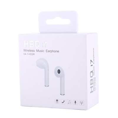 Handsfree Casca Bluetooth HBQ-i7 Alb foto
